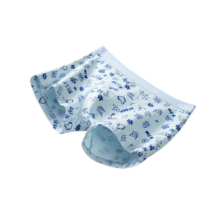 猫人儿童内裤纯棉中大童全棉短裤蚕丝底档青少年裤头男童裤衩胖童