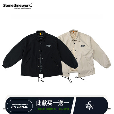 教练夹克日系宽松春季