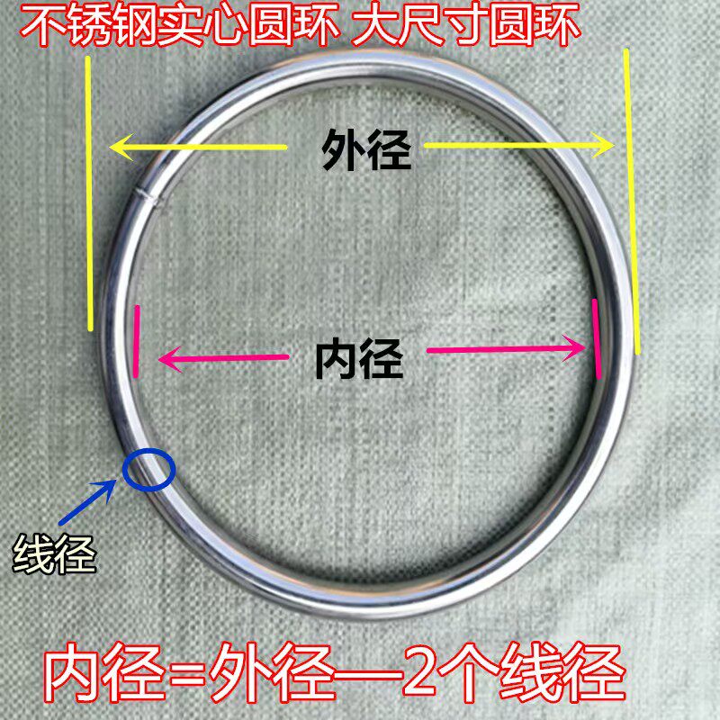 实心圆圈大元环渔网环