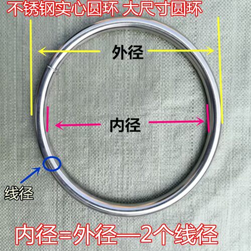 实心圆圈大元环渔网环