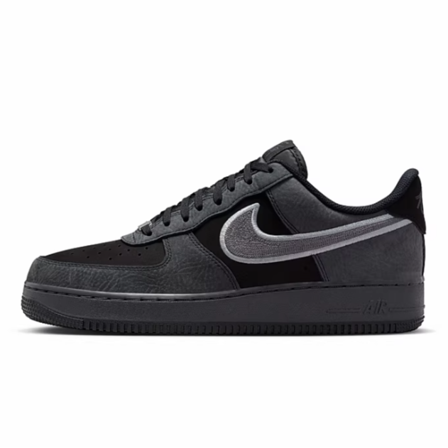 NIKE/耐克合成革皮革经典舒适 板鞋 男女同款 灰黑IB6842-002