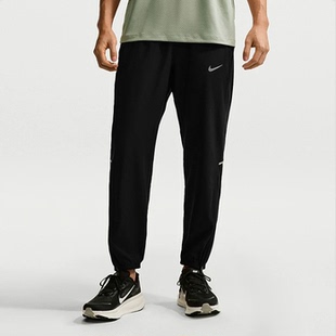 NIKE耐克男裤夏新款裤脚拉链运动日常跑步训练梭织长裤IF2063-010