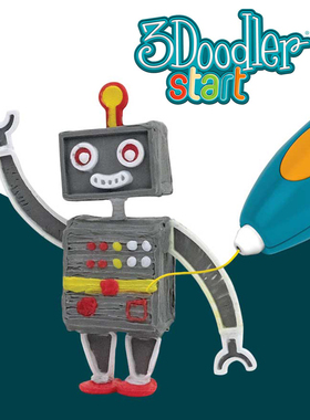 美国3Doodler Start 3D立体画笔涂鸦打印笔 kid 儿童学生安全版
