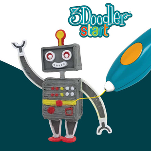 儿童学生安全版 美国3Doodler kid 3D立体画笔涂鸦打印笔 Start
