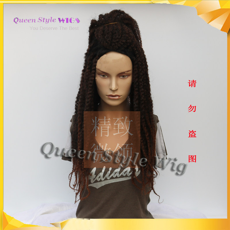 实拍整顶假发牙买加摇滚雷鬼脏辫藏辫hiphop非洲男女通用假发套