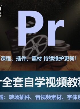 pr20219软件剪辑教程premierepro转场模板插件全套视频学习课程