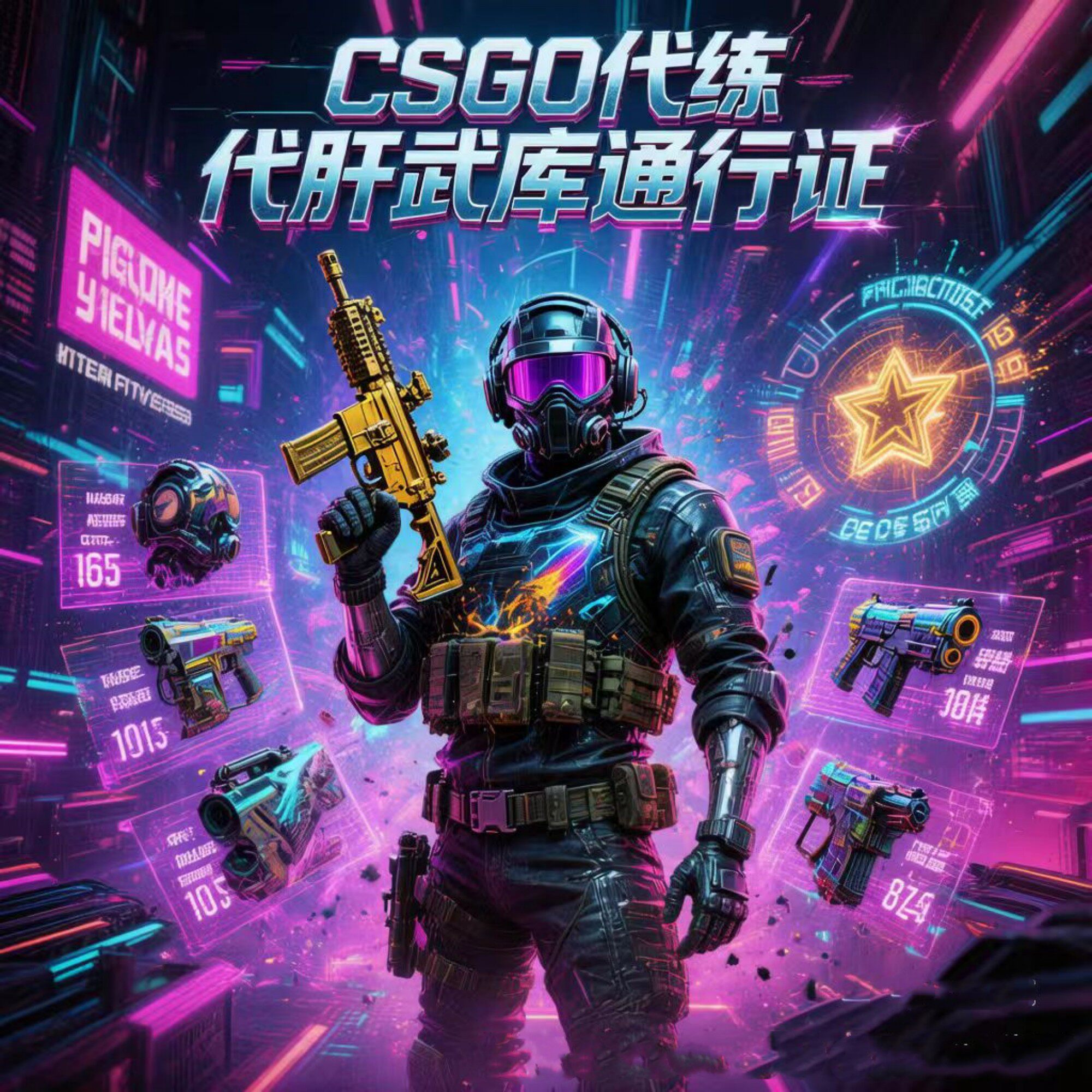 官匹升级周长箱武库大行动代肝武库星星csgo代肝星星效率代肝cs2