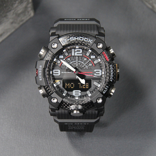 卡西欧手表男G B100 SHOCK蓝牙多功能小泥王运动防水碳纤维防震GG