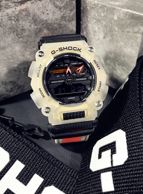 卡西欧手表男GSHOCK赛博制霸隐藏海岸学生防水运动GA-900TS/VB/AS