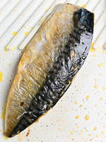 Domestic salt-baked mackerel, commercial seafood products, salt-baked frozen semi-finished products, Japanese cuisine barbecue ingredients thumbnail 3
