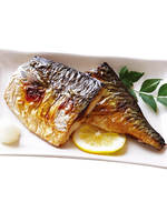 Domestic salt-baked mackerel, commercial seafood products, salt-baked frozen semi-finished products, Japanese cuisine barbecue ingredients thumbnail 5