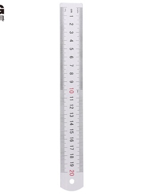 晨光 ARL96026金属尺直尺学生20cm铝合金办公