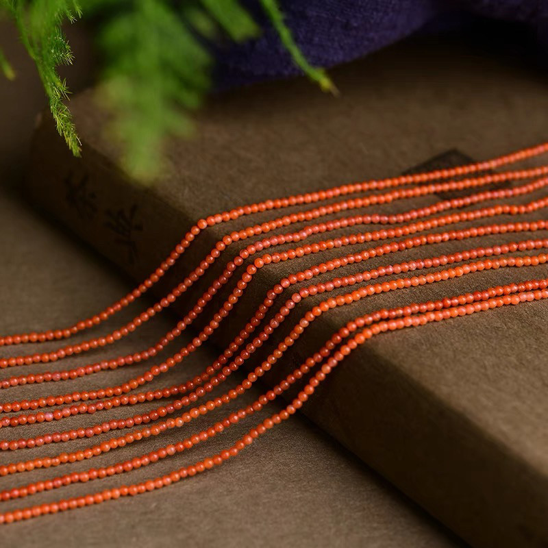 2mm柿子红南红玛瑙散珠半成品 小颗粒 DIY配件,饰品/流行首饰/时尚饰品新,DIY配件,淘宝优惠券,粉丝福利购,淘宝优惠卷