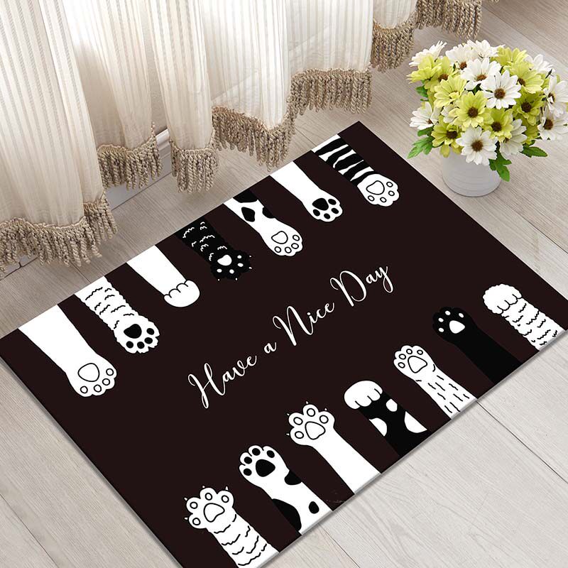 家用地毯地垫门垫机洗卧室浴室防滑垫吸水进门厨房玄关门口地板垫