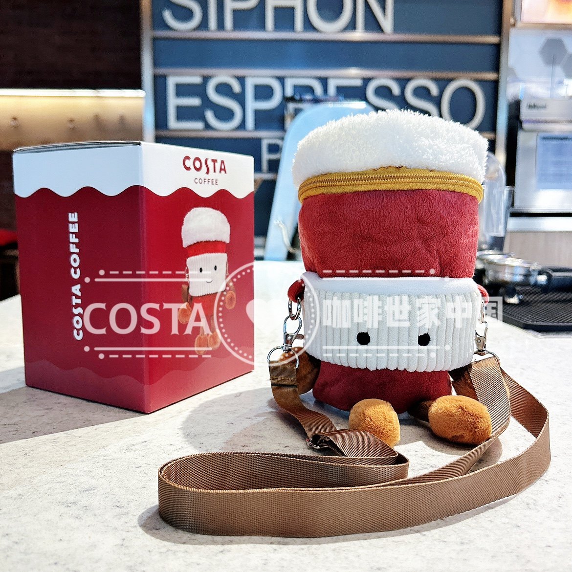 costa小红杯包网红斜挎包女生高颜值零钱包可爱玩偶手拿包送礼物,箱包皮具/热销女包/男包,手拿包,淘宝优惠券,粉丝福利购,淘宝优惠卷