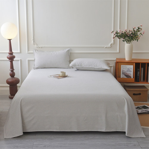 素道棉麻质感凉席 苎麻清爽不易粘身 84%棉16%苎麻凉席/枕套