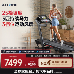 爱康跑步机家用款 家庭高端智能折叠静音商用级健身房专用爬坡TLX