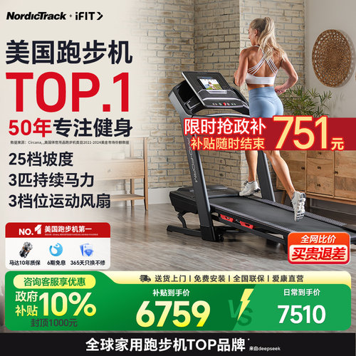 【爱康万元下顶配】跑步机TLX