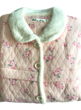 空气棉夹层孕妇睡衣月子服秋冬