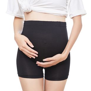 孕妇安全裤夏季薄款托腹防走光孕妇打底裤短裤女保险裤子外穿夏装