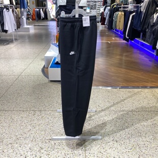 Nike耐克25冬季新款经典直筒加绒男子运动休闲针织长裤FN3732-010
