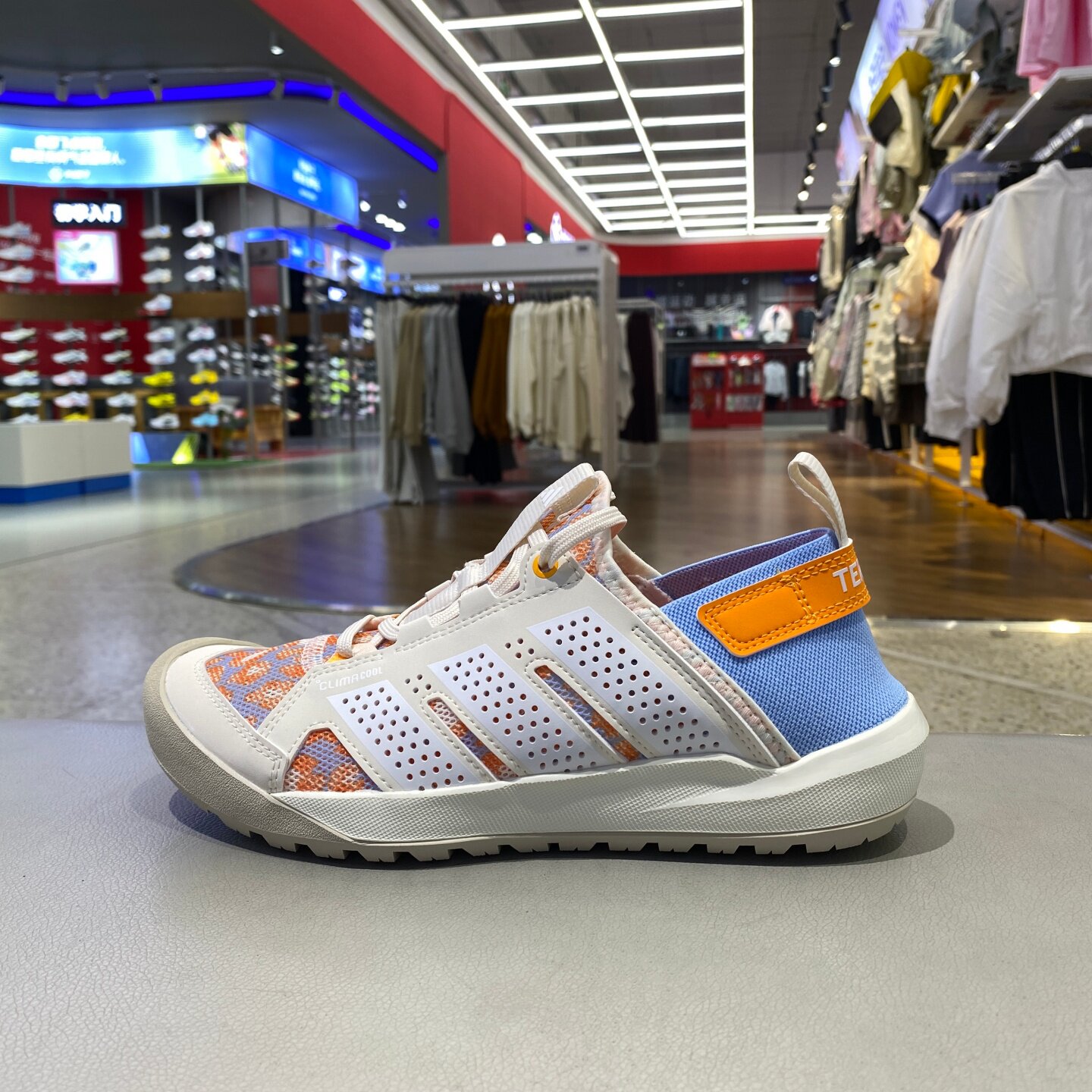 Adidas阿迪达斯涉水鞋户外男子透气速干徒步运动休闲溯溪鞋HP7165