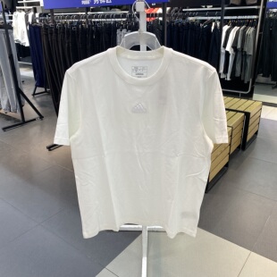 T恤 IN3161 纯棉透气宽松休闲圆领运动短袖 Adidas阿迪达斯男夏季