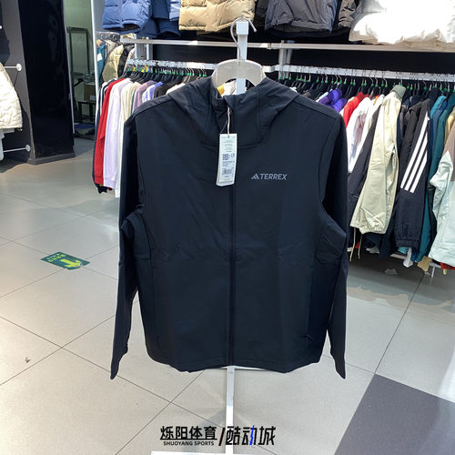 阿迪达斯男户外运动休闲夹克外套
