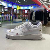 Air 刺绣空军休闲板鞋 Force Nike耐克 AF1马年限定款 IQ1143 100