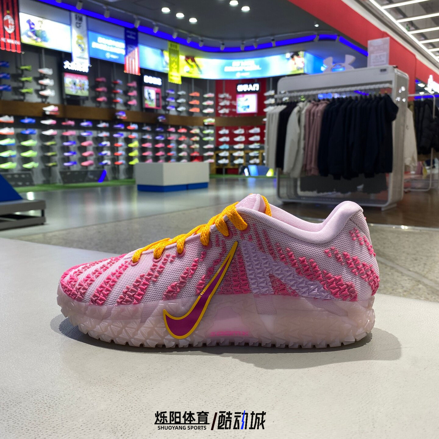 Nike耐克 Ja 3莫兰特3代舒适男款粉色低帮实战篮球鞋HF2794-601