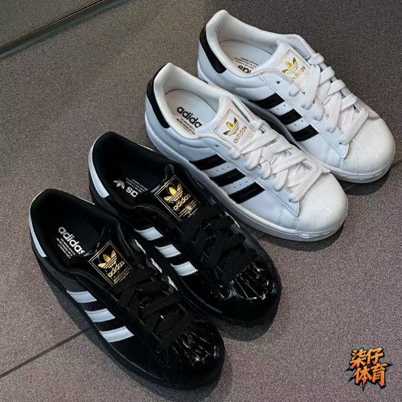 Adidas三叶草女贝壳头运动鞋