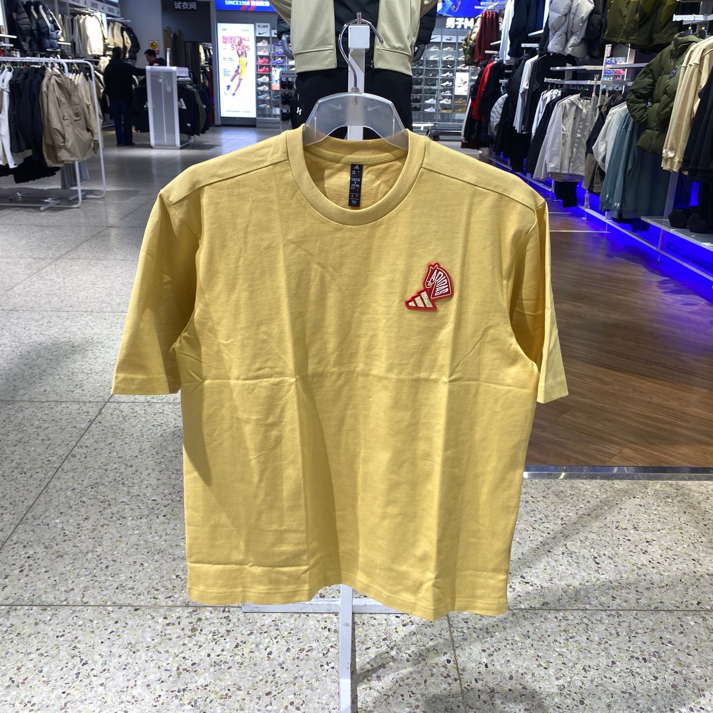 Adidas阿迪达斯T恤26马年新年款男女宽松运动休闲透气短袖KQ5099,运动服/休闲服装,运动T恤,淘宝优惠券,粉丝福利购,淘宝优惠卷