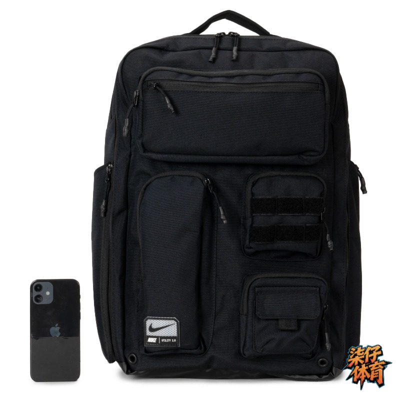 NIKE耐克男女运动包双肩背包学生书包大容量旅行登山包FN4173-010