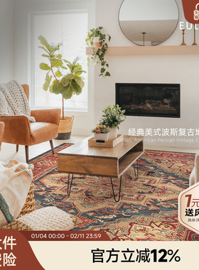 攸理eully奥斯曼 客厅地毯轻奢高级感复古家用房间百搭卧室地毯