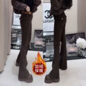 新款 2024个性 字母牛仔裤 港风潮男夏季 嘻哈ins潮高街潮流痞帅长裤