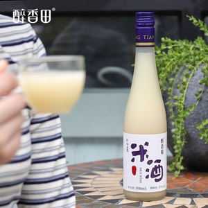 14.9元包邮 醉香田 低度微甜米酒 500ml
