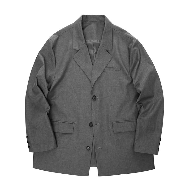 Pureピュア  经典vintage古着 落肩廓形西装 春装男女休闲外套