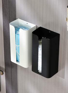 入户门磁吸口罩收纳盒壁挂防盗门后吸铁置物架家用防晒口罩存放盒