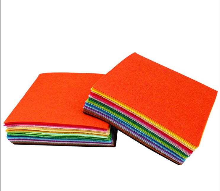 彩色大张不织布材料包手工diy布织布创意无纺布料40*45厘米幼儿园环创