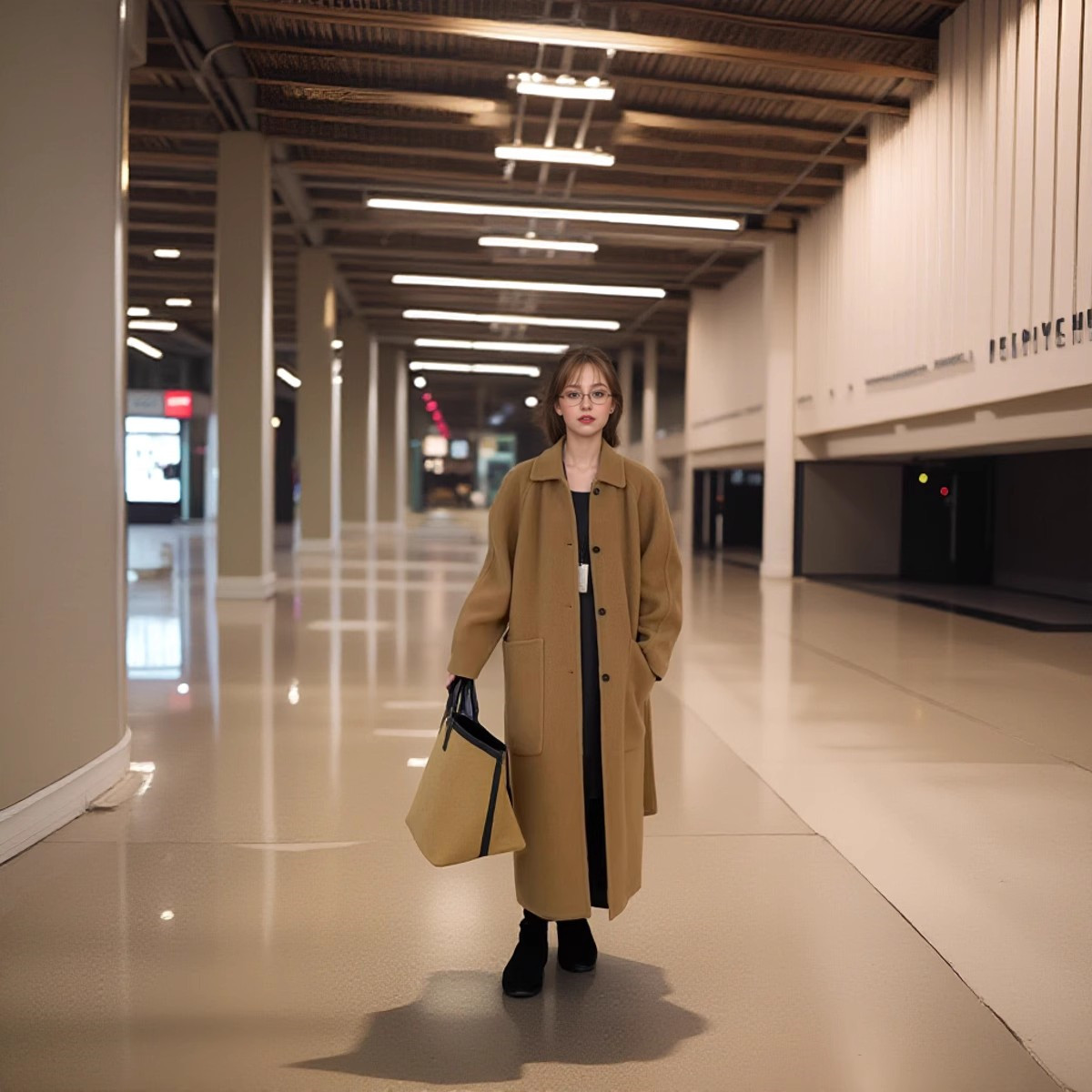 羊毛绵羊毛长款通勤简约