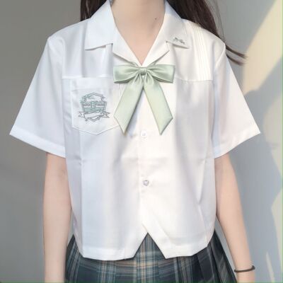 星河刺篇原创开襟短袖夏款jk制服