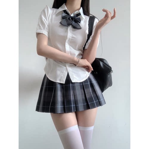 【刺篇】鸢 jk制服原创格裙日系辣妹校供36CM短裙39cm半身百褶裙