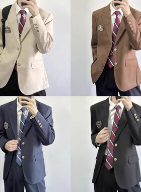 【刺篇】DK制服正版日系学生原创西服外套西装衬衫西裤毕业套装男