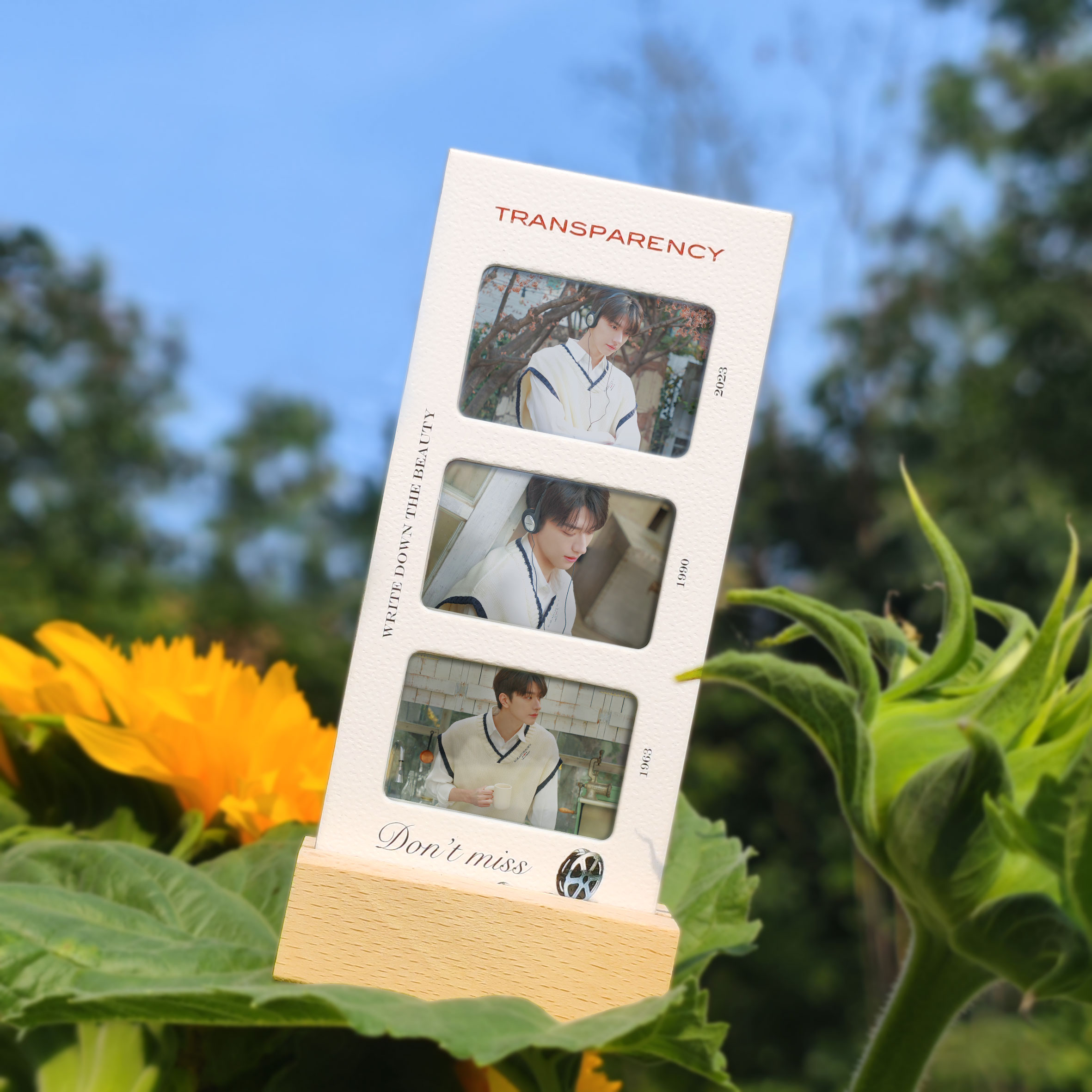 林一周边胶片书签摆台立牌照片