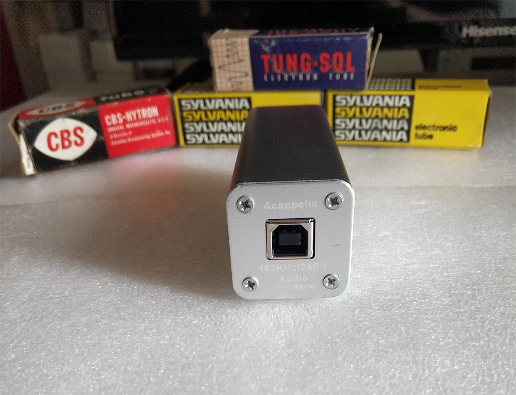 明版 Ming Acappella USB数字界面 USB转光纤输出 支持192K/24bit