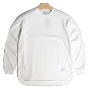 美式 T恤卫衣男 复古港风高街圆弧下摆日系CityBoy宽松廓形休闲长袖