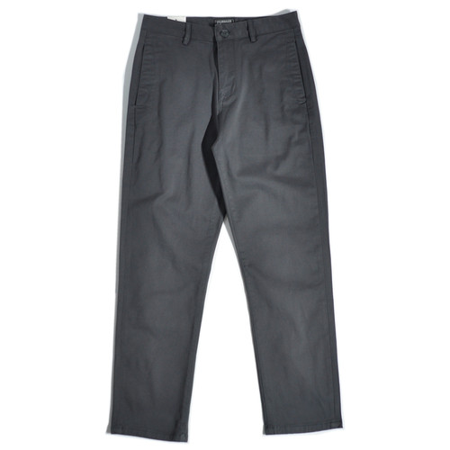 美式复古斜纹卡其Chino小脚裤