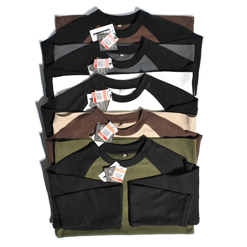 日单双面德绒保暖打底衫加绒长袖