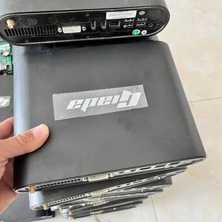 微型迷你电脑小主机i5台式pc游戏工控机独立显卡微型掌上小电脑