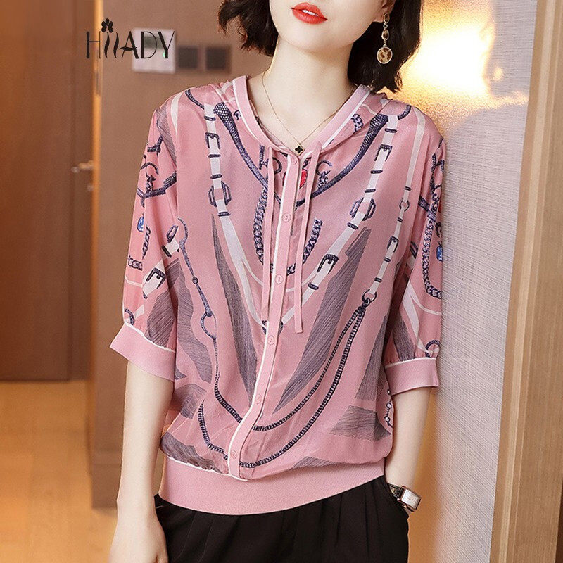 HILADY 印花外套2019新款女装春夏休闲连帽中袖上衣宽松薄款套头T|msdalam kategori mod main/animasi/Zhou Bian/cos/permainan papan, kostum cosplay/props/perkhidmatan, Wanita Cosplay - dari Buy2taobao.com untuk memberikan perkhidmatan ejen Taobao profesional membeli